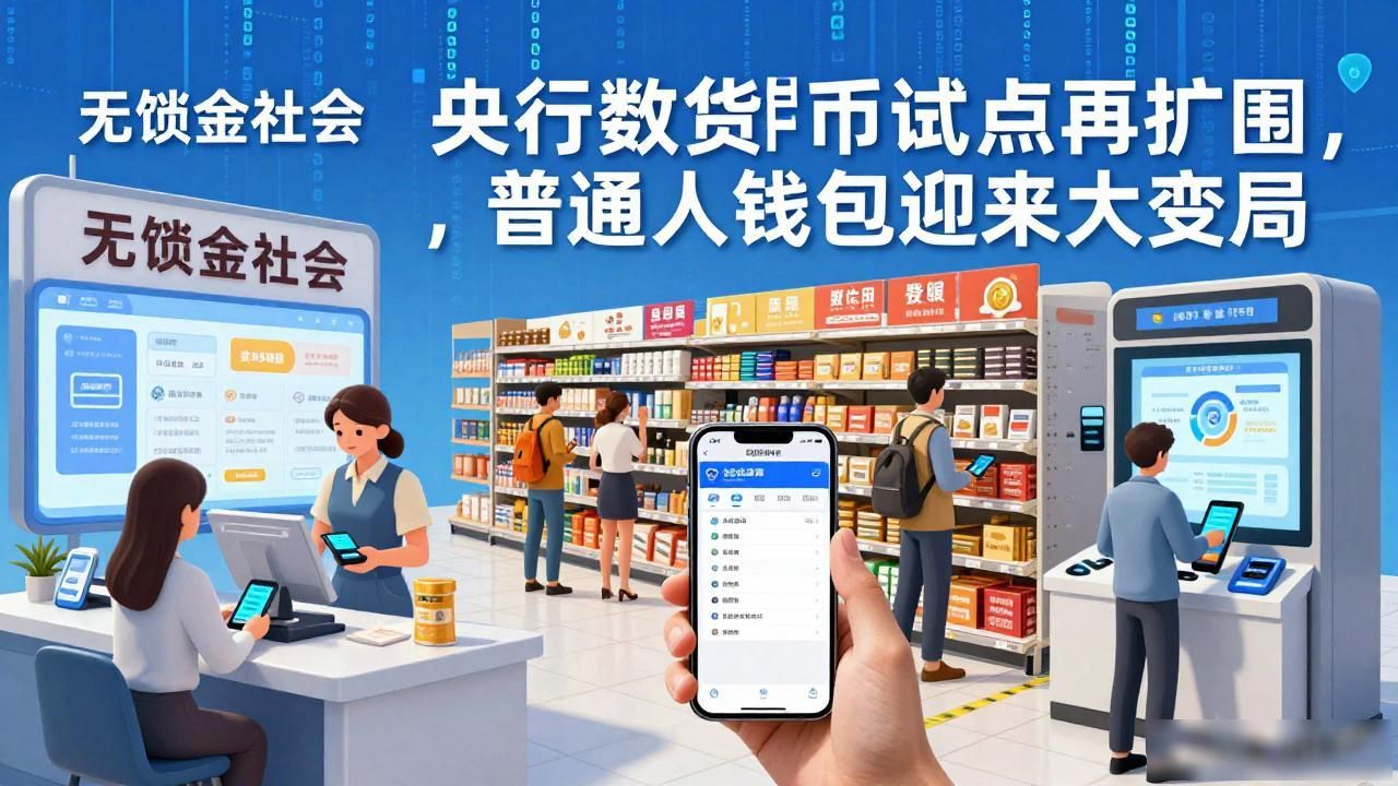 数字化货币最近新消息_央行数字货币试点范围扩大_数字化货币的技术优势